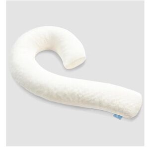 Cooling Breathable Skin-Friendly Body Pillow with Washable Cover-Beige 49x36”